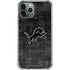 NFL Detroit Lions Black & White iPhone 12 Pro Clear Case