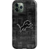 NFL Detroit Lions Black & White iPhone 12 Pro Impact Case