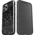 NFL Detroit Lions Black & White iPhone 12 Pro Impact Case