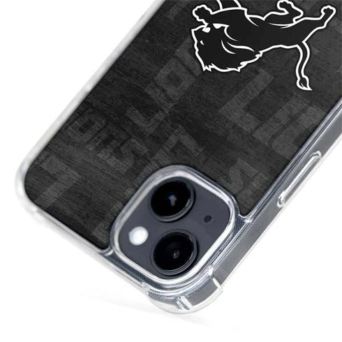 NFL Detroit Lions Black & White iPhone 13 MagSafe Case