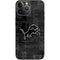 NFL Detroit Lions Black & White iPhone 13 Pro Max Skin