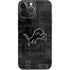 NFL Detroit Lions Black & White iPhone 13 Pro Max Skin