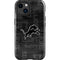 NFL Detroit Lions Black & White iPhone 14 Plus Impact Case