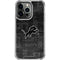 NFL Detroit Lions Black & White iPhone 15 Pro Clear Case