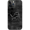 NFL Detroit Lions Black & White iPhone 14 Pro Max Skin