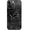 NFL Detroit Lions Black & White iPhone 15 Pro Skin