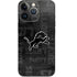 NFL Detroit Lions Black & White iPhone 14 Pro Skin