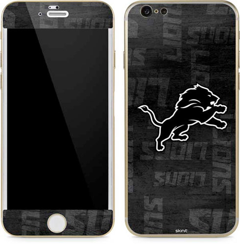 NFL Detroit Lions Black & White iPhone 6/6s Skin