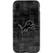 NFL Detroit Lions Black & White iPhone XR Pro Case