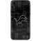 NFL Detroit Lions Black & White iPhone XR Skin
