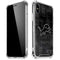 NFL Detroit Lions Black & White iPhone XS Max Clear Case