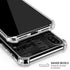 NFL Detroit Lions Black & White iPhone XS Max Clear Case