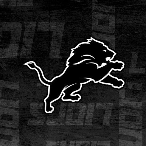 NFL Detroit Lions Black & White iPhone XS Pro Case