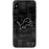 NFL Detroit Lions Black & White iPhone XS Skin