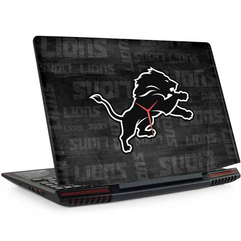 NFL Detroit Lions Black & White Legion Y720 Skin