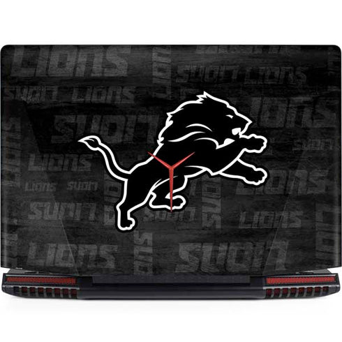 NFL Detroit Lions Black & White Legion Y720 Skin