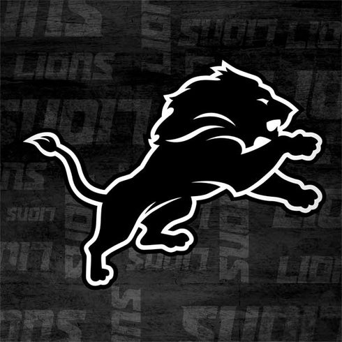 NFL Detroit Lions Black & White Legion Y720 Skin