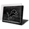 NFL Detroit Lions Black & White MacBook Pro 13in (2020) Case plus Skin