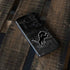 NFL Detroit Lions Black & White Moto E5 Plus Skin