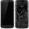 NFL Detroit Lions Black & White Moto G6 Skin
