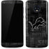 NFL Detroit Lions Black & White Moto G6 Skin