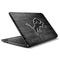 NFL Detroit Lions Black & White HP Notebook Skin