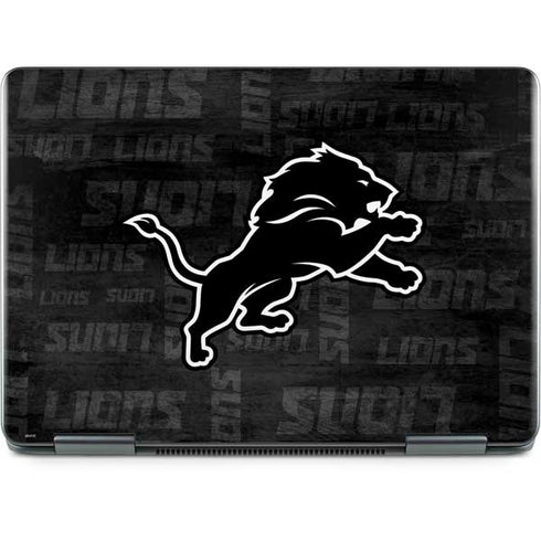 NFL Detroit Lions Black & White Notebook 9 Pro 13in (2017) Skin
