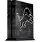 NFL Detroit Lions Black & White PS4 Console Skin