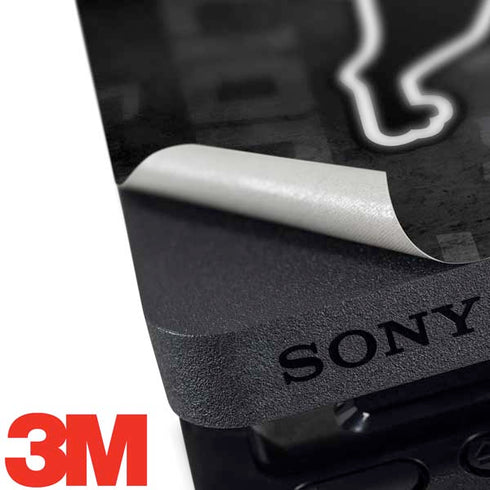 NFL Detroit Lions Black & White PS4 Pro Bundle Skin