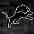 NFL Detroit Lions Black & White PS4 Pro Bundle Skin