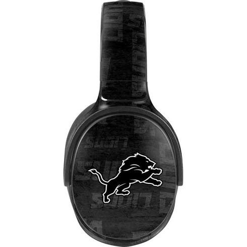 NFL Detroit Lions Black & White Skullcandy Venue Skin