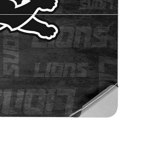 NFL Detroit Lions Black & White Surface Laptop Studio Skin