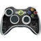NFL Detroit Lions Black & White Xbox 360 Wireless Controller Skin