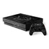 NFL Detroit Lions Black & White Xbox One X Bundle Skin