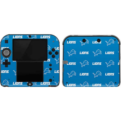 NFL Detroit Lions Blitz Series Nintendo 2DS Skin