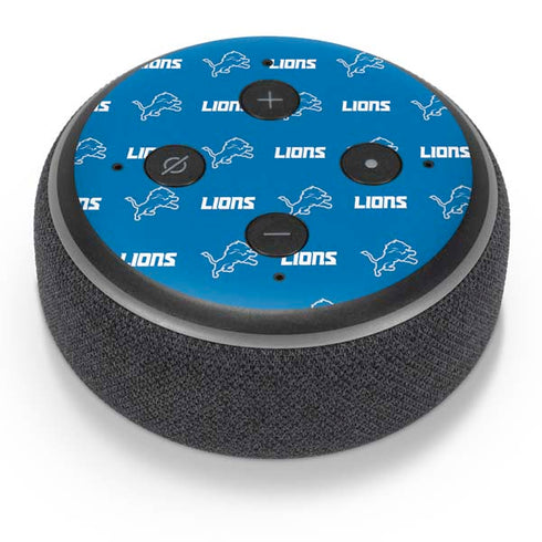 NFL Detroit Lions Blitz Series Amazon Echo Dot Skin