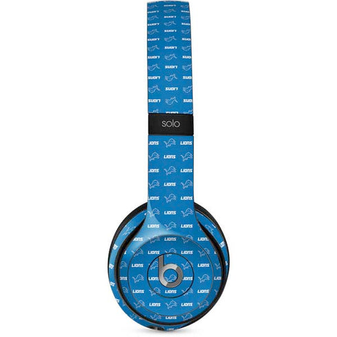 NFL Detroit Lions Blitz Series Beats Solo 2 Wired Skin