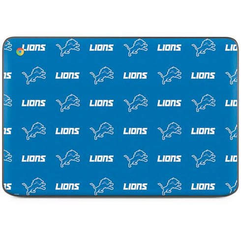 NFL Detroit Lions Blitz Series HP Chromebook Skin