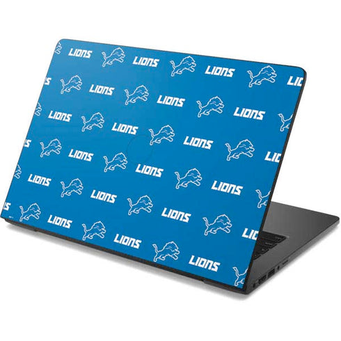 NFL Detroit Lions Blitz Series Dell Chromebook Skin
