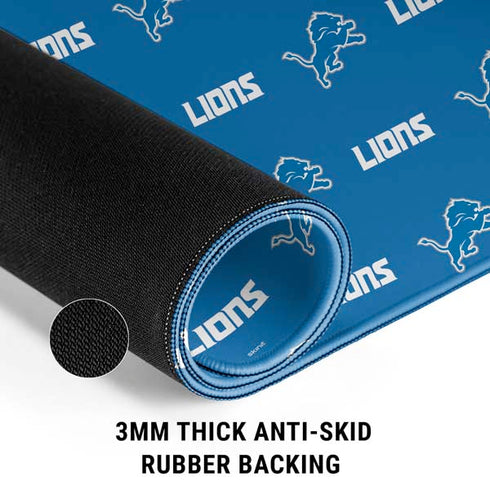 NFL Detroit Lions Blitz Series Gaming Mouse Pad