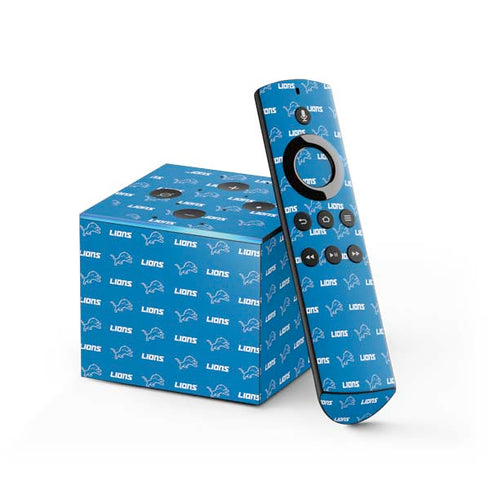 NFL Detroit Lions Blitz Series Fire TV Cube Skin