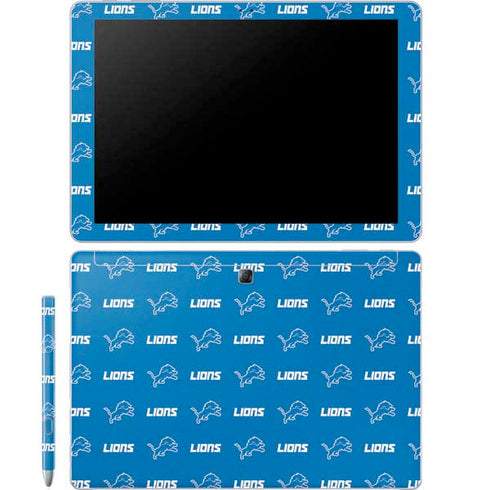 NFL Detroit Lions Blitz Series Galaxy Book 12in Skin