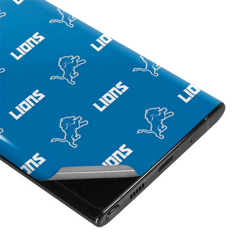 NFL Detroit Lions Blitz Series Galaxy Note 10 Skin