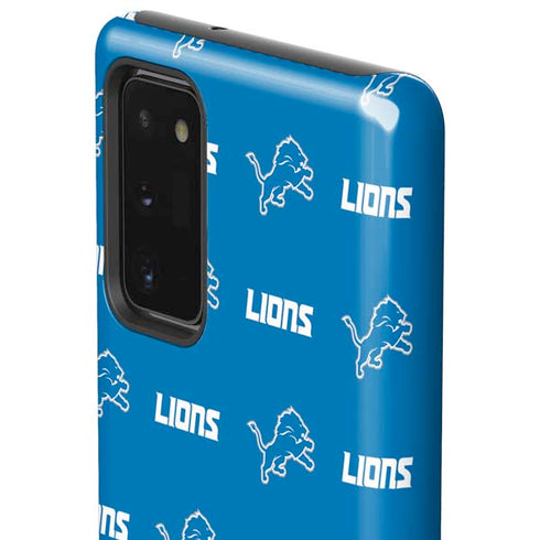 NFL Detroit Lions Blitz Series Galaxy Note20 5G Pro Case