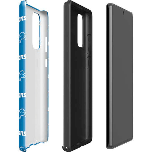 NFL Detroit Lions Blitz Series Galaxy Note20 5G Pro Case