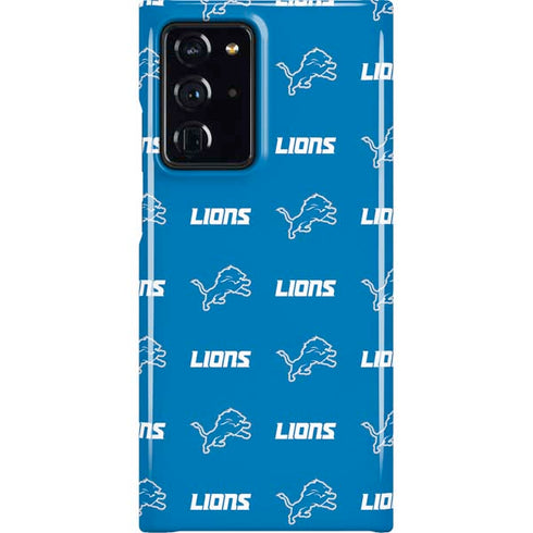 NFL Detroit Lions Blitz Series Galaxy Note20 Ultra 5G Lite Case