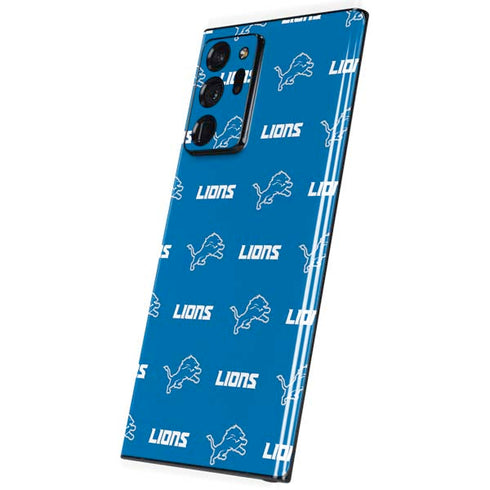 NFL Detroit Lions Blitz Series Galaxy Note20 Ultra 5G Skin