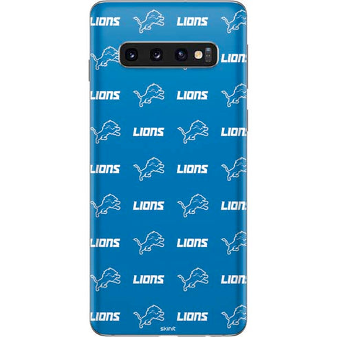 NFL Detroit Lions Blitz Series Galaxy S10 Skin