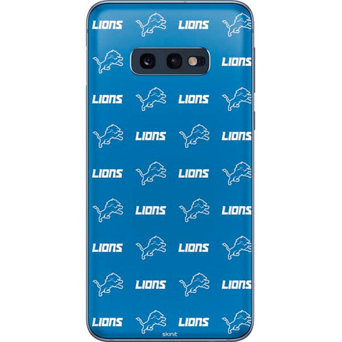 NFL Detroit Lions Blitz Series Galaxy S10e Skin