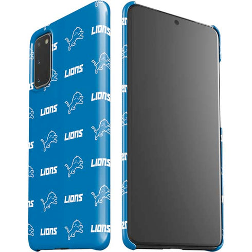 NFL Detroit Lions Blitz Series Galaxy S20 Lite Case
